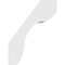 Ekena Millwork 5-in. W x 12-in. D x 16-in. H Stanfield Architectural Grade PVC Knee Brace BRCP05X12X16STA - alternate 2
